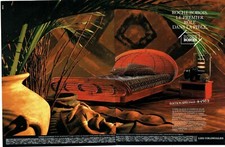 1991 Roche Bobois Advertising 099 Advertising Advertisement Rattan Bed Liana Philippines (2pa