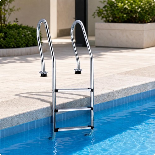 échelle piscine acier - Échelle,