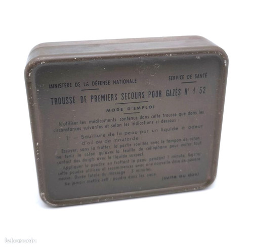 Boite trousse premiers - boite, de