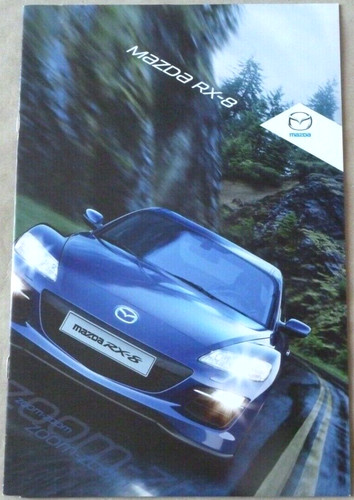 2009 mazda rx8 catalogue - 2009,