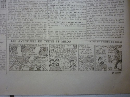 Tintin journal soir num - journal,