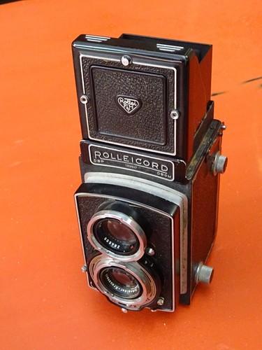 Rolleicord objectif xenar - iv,