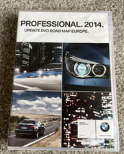 BMW 2014 PROFESSIONAL SAT NAV DISC DVD ROAD MAP EUROPE SATELLITE NAVIGATION SET