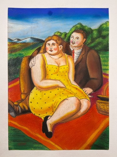 Fernando botero dessin - dessin, sur