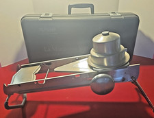 De Buyer 1830 France La Mandoline V Professionelle Professional Slicer With Case