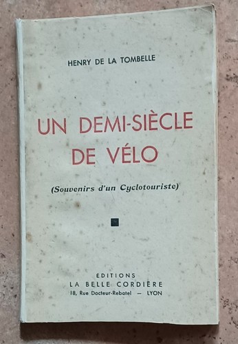 Cyclisme livre ancien - -,