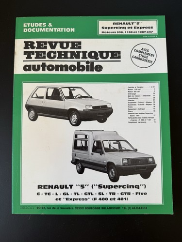 Revue technique automobile - technique,