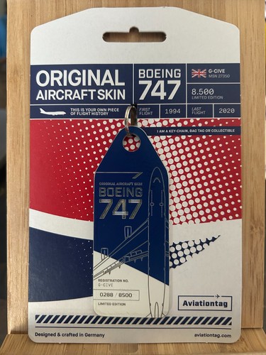 Aviationtag boeing 747 british - 747,