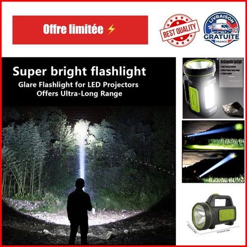 Lampe torche led rechargeable - led,