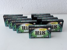 9X TDK Hi8 MP 90 - Cassette