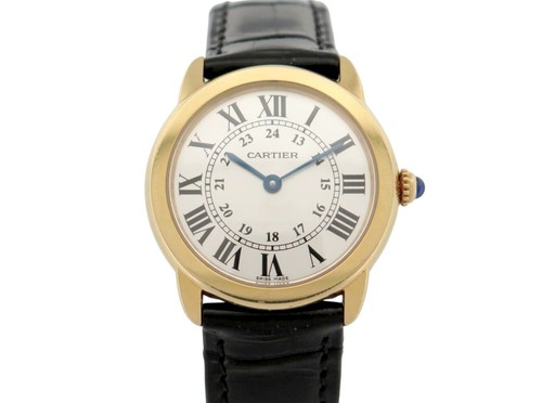 Montre cartier ronde solo 2987 - cartier,
