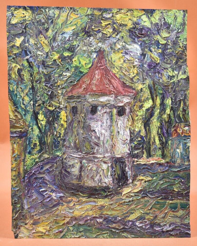 Peinture huile sur - à, toile