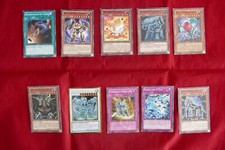 YU GI OH 1996 Lot of 10 Yu-Gi-Oh Cards - French Version