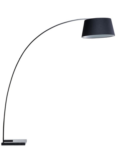 Lampadaire courbe abat jour - courbe, à