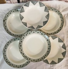 6 Assiettes Creuses Ancienne