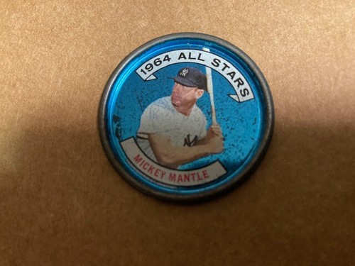 1964 topps coins mickey mantle - coins,