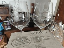 Lot de 2 jolis verres à