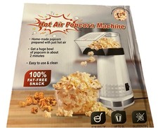 Popcorn Machine Hot Air Electric Popper Kernel Corn Maker No Oil 4.5 Quarts