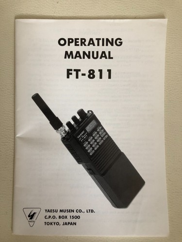 Manuel utilisation yaesu - d'utilisation,