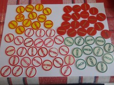 lot d'ancien jetons byrrh