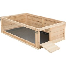 Enclos intérieur, dimensions: 114 × 30 × 74 cm. pour cochon d'inde.