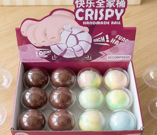 Crispy balle anti stress - crispy, fait