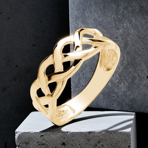 Bague bracelet celtique or - bague,