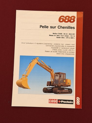 Poclain catalogue fascicule - catalogue,