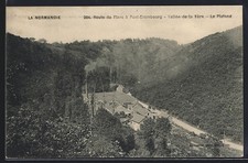 Old postcard Pont-Erambourg, La Plafond 