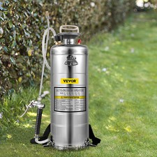 VEVOR 12L Pulvérisateur à Dos Pression Pompe Inox Brumisateur Plante Jardinage