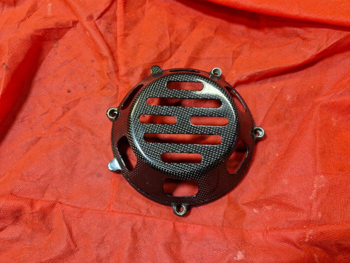 Cache embrayage carbone ducati - embrayage,