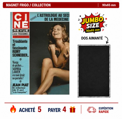 Magnet frigo romy schneider - frigo,