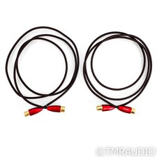 AudioQuest Red River XLR Cables; 2m Pair Balanced Interconnects