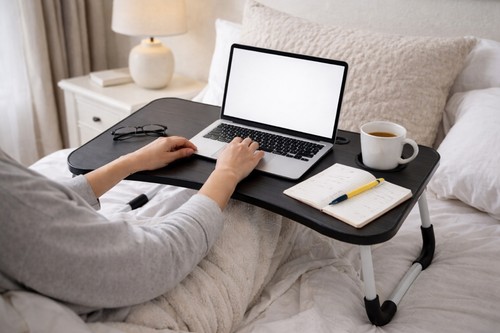 Plateau lit table - de,