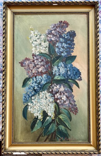 Tableau ancien bouquet - tableau, de