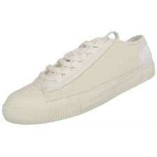 Baskets blanches en toile à