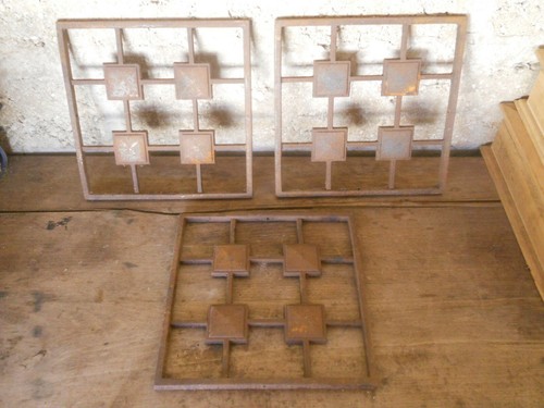 Grilles fer forgé ancien - fer,