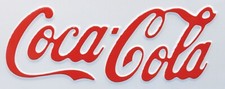 Vintage Coca-Cola Metal Advertising License Plate USA 1960'S Sheet Metal