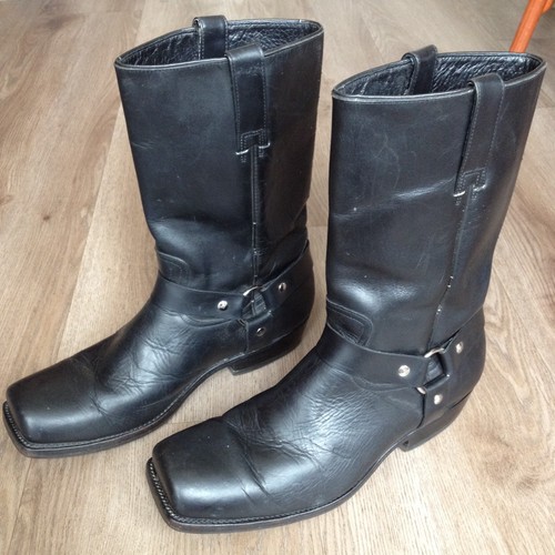 Bottes biker santiags - bottes,