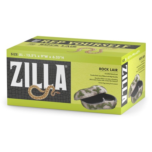 Zilla large terrarium rock - zilla,