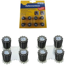 8x Marqueur Pneus Valve A