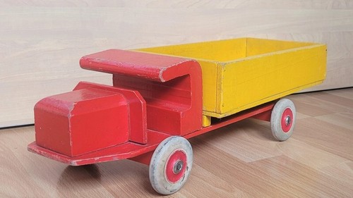 Ancien jouet camion benne - , en