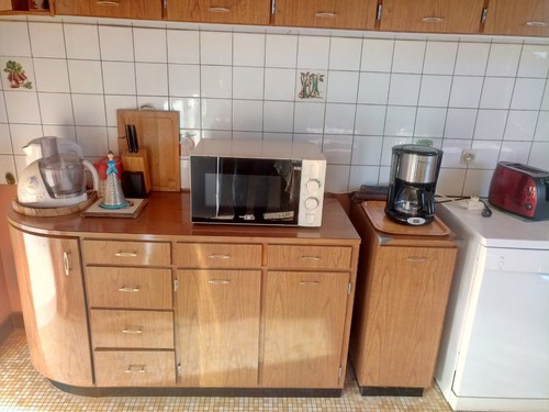 Meubles cuisine vintage avec - meubles,