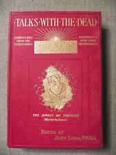 John Lobb TALKS WITH THE DEAD Luminous rays from the unseen world Spiritism 1909