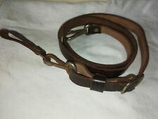 AUTHENTIQUE BAUDRIER LUFTWAFFE CUIR MARRON "CHOCOLAT" TBE+++ ! ALLEMAND !