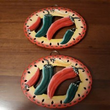  PAIR OF CAST IRON  CHILI