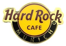 Hard Rock Cafe Munich Round Logo Magnet