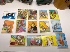 ANCIENNE 14 IMAGES PANINI ASTERIX 1987