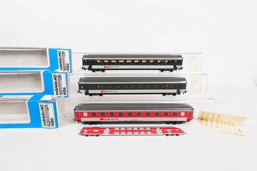 Märklin 3 wagons - märklin, h0