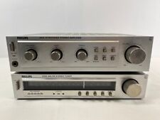 Amplificateur Philips 4312 et tuner 2312 révisés par un professionnel